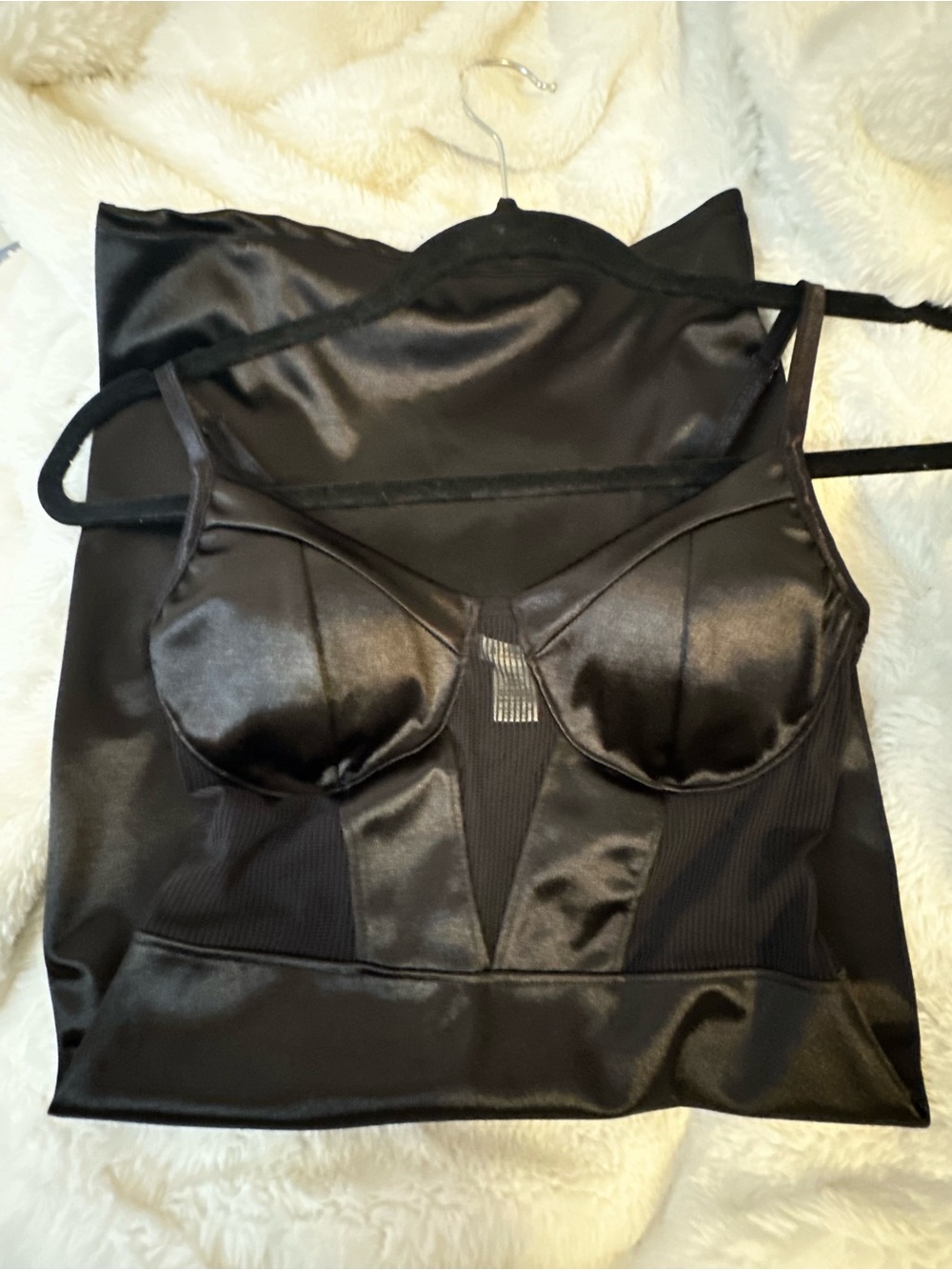 Doll’s Black Essential Bodycon Cocktail Club Slip Dress - Picture 4 of 4